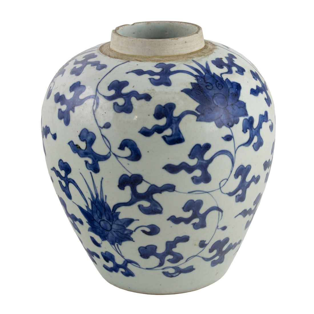 A Chinese blue and white jar (1 of 2)