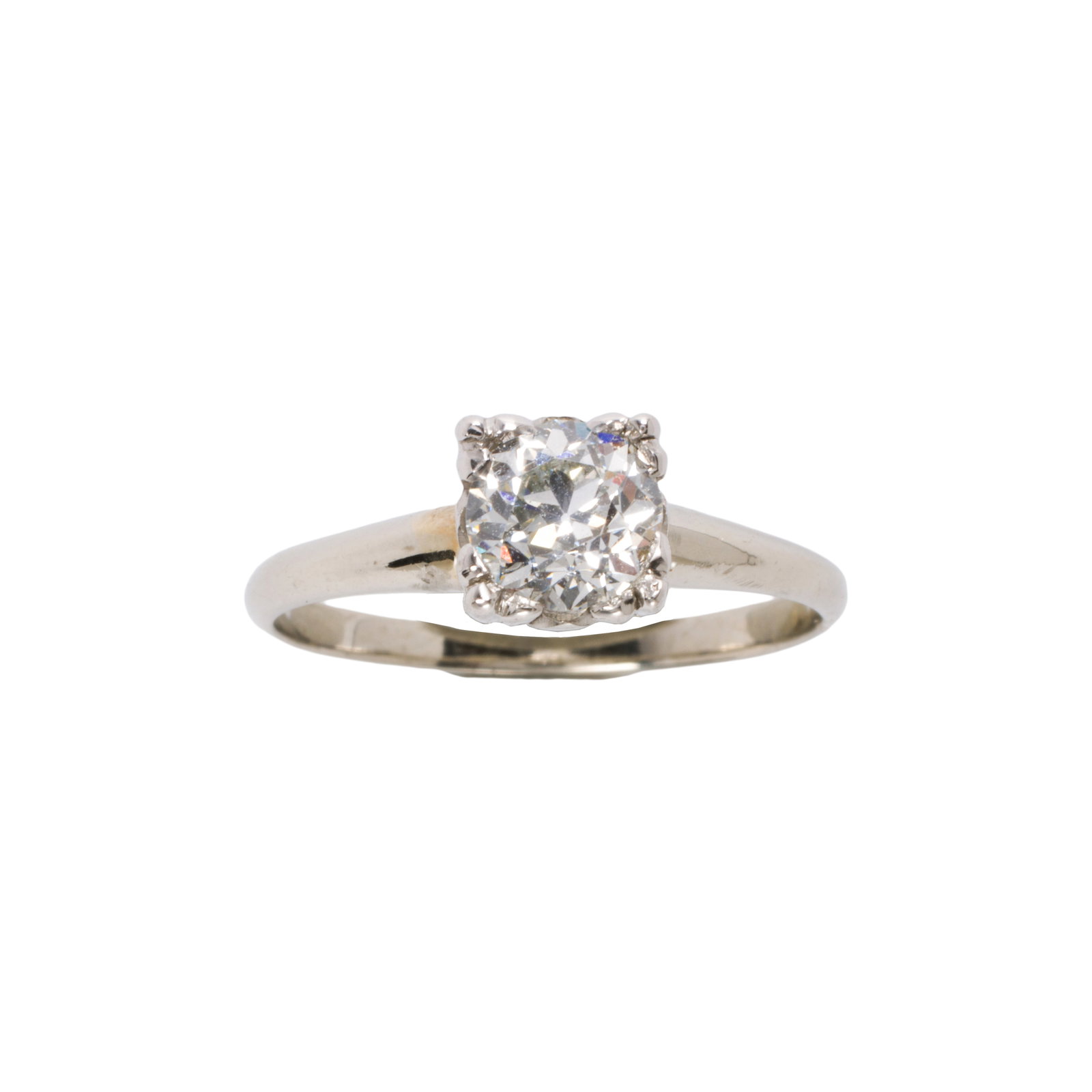 A diamond and 14k white gold ring (1 of 2)