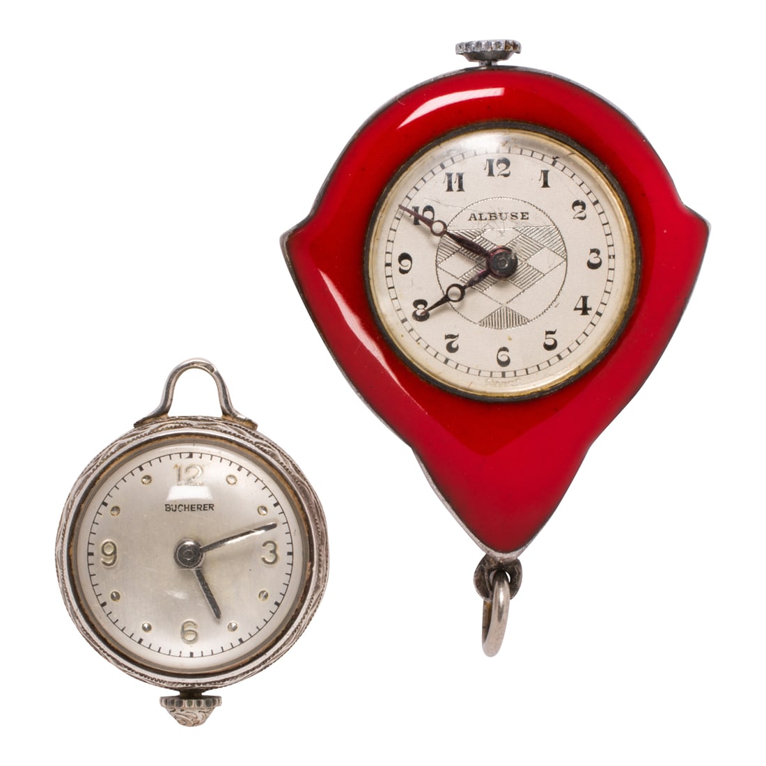 Two silver pocket watches (1 of 2)