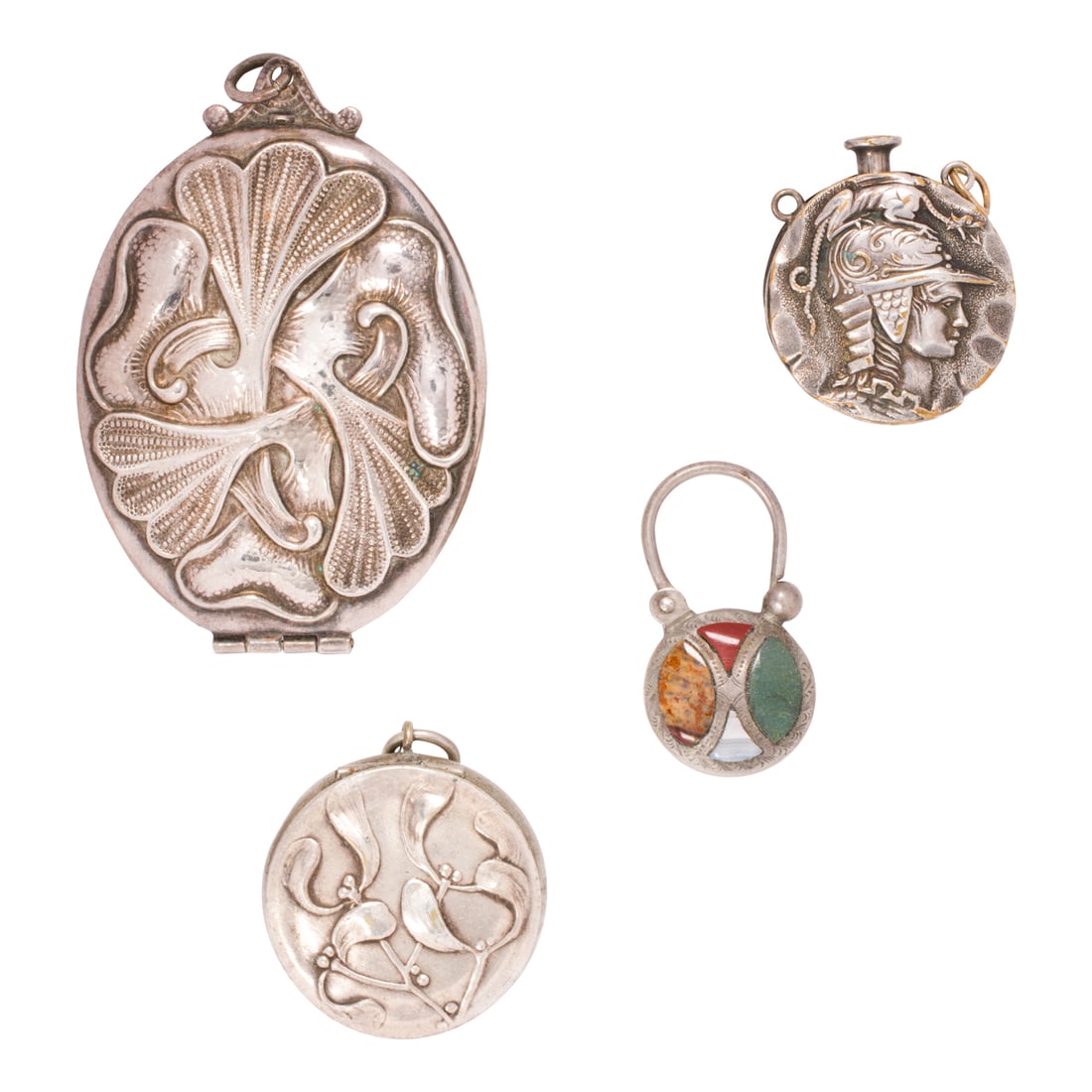 A group of silver objects (1 of 2)