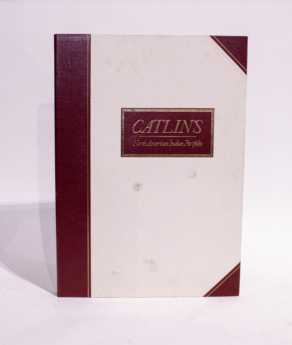 A facsimile edition of Catlin's North American Portfolio: A facsimile edition of Catlin's North American Portfolio, Abbeville Press, New York, dated 1989, number 488 of 950 sets, after the 1845 James Ackerman edition, thirty-one plates, Abbeville Press, New 