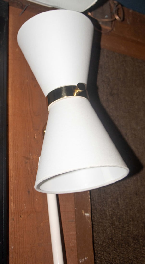 Two Robert Mathieu style custom wall lights - 4