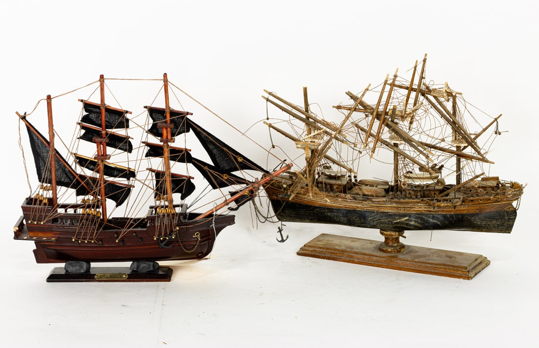 Two model ships (1 of 1)