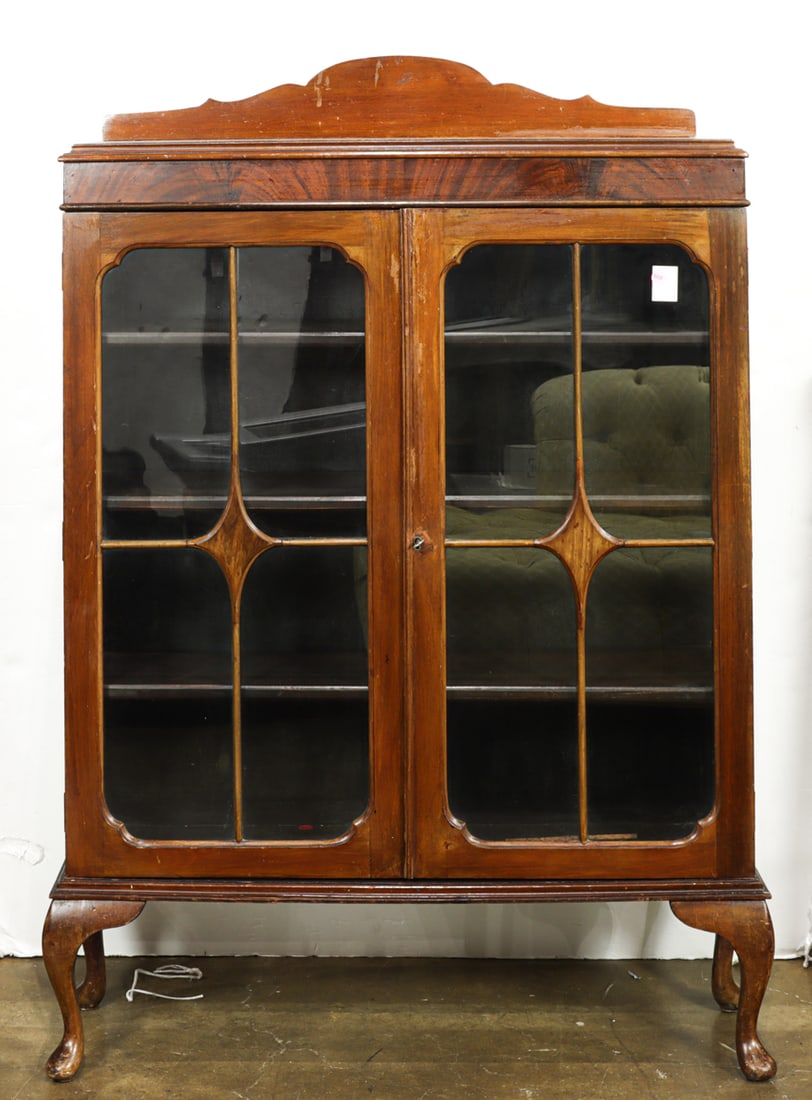 An Art Deco two door bookcase (1 of 1)