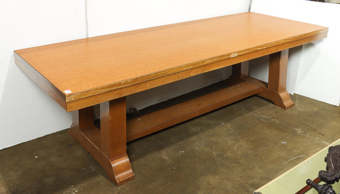 A large Arts and Crafts dining table (1 of 1)