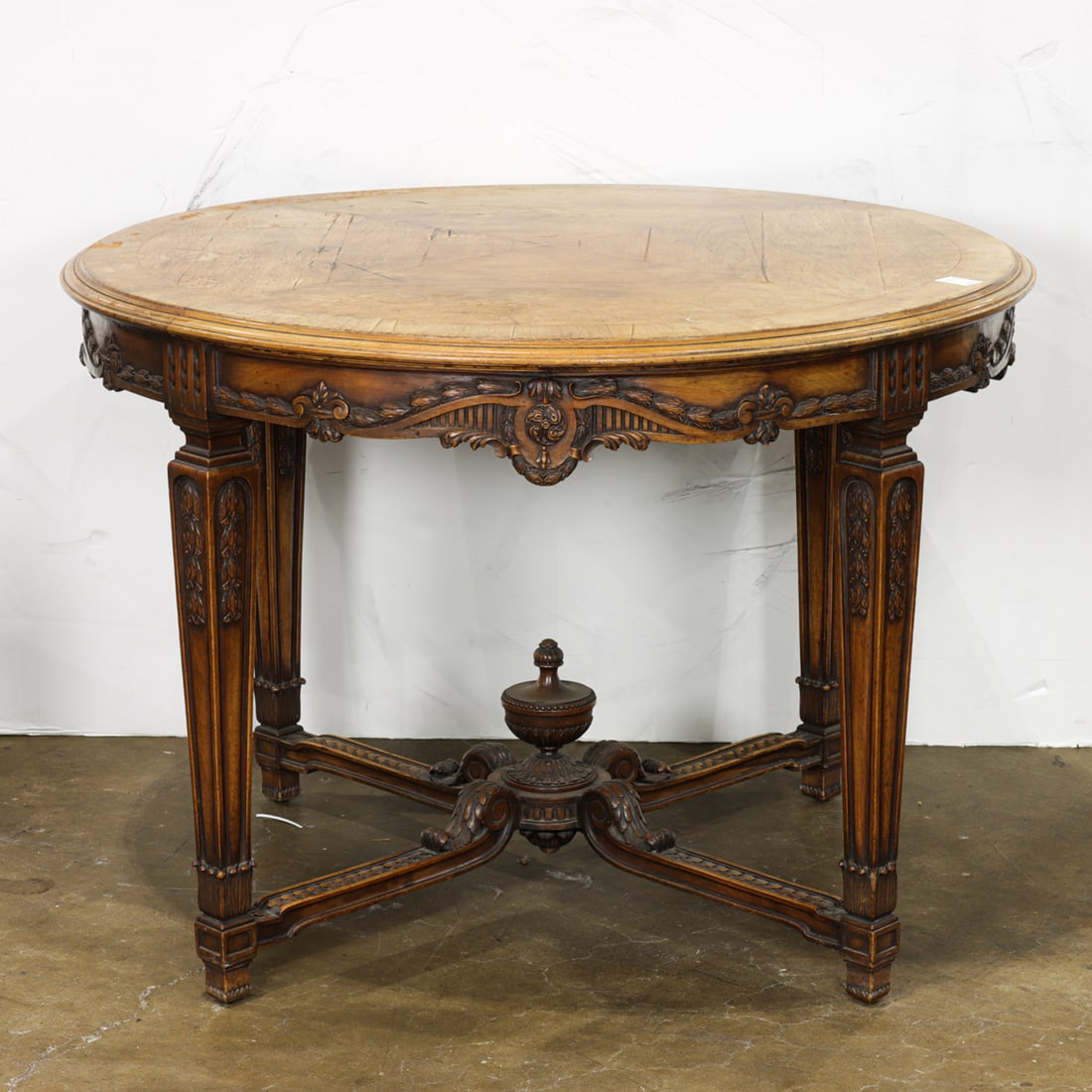 A Neoclassical style center table (1 of 1)