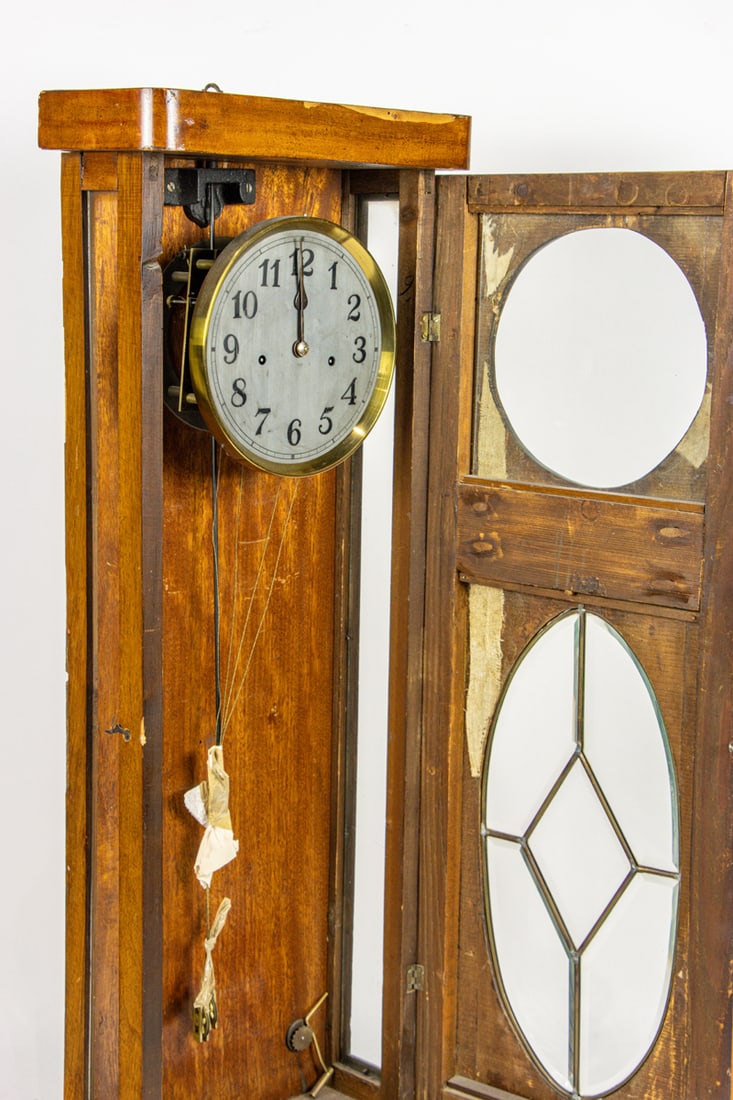 An Art Deco wall clock - 2