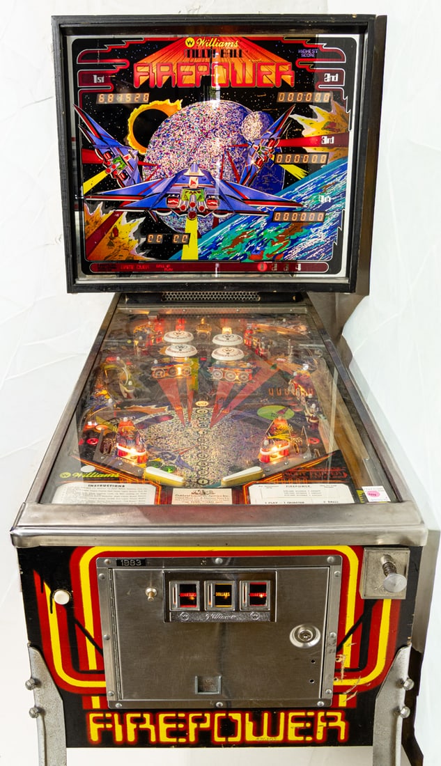 A Firepower pinball machine - 2