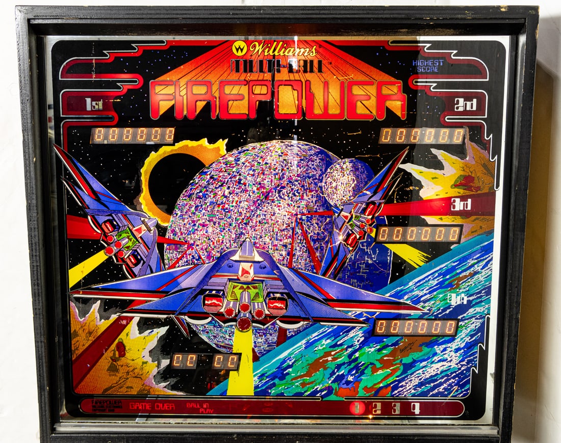 A Firepower pinball machine - 4