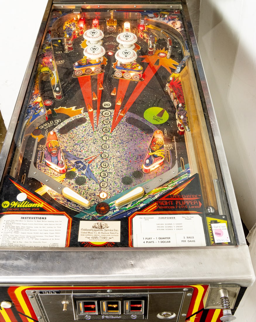 A Firepower pinball machine - 5