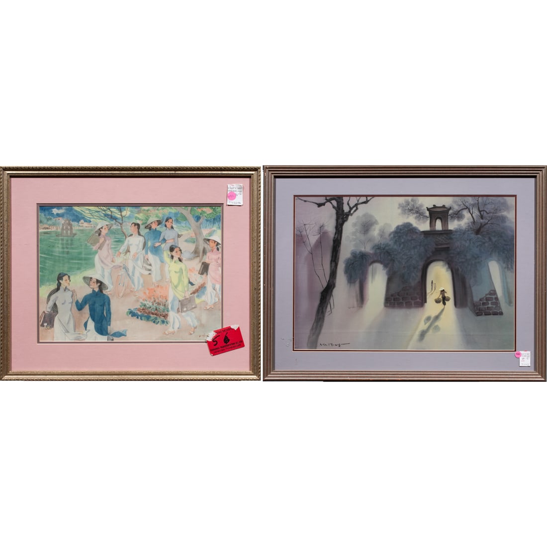 Works on paper, Vietnamese School (20th century) (1 of 3)