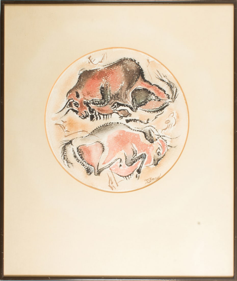 Watercolor, American School (20th century) (1 of 1)