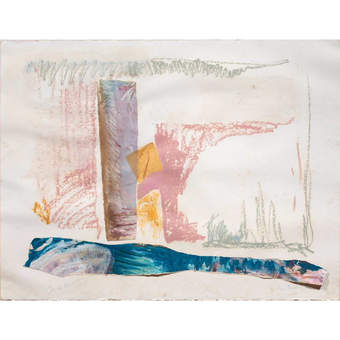 Mixed media on paper, Jo Ann Morning (1 of 1)