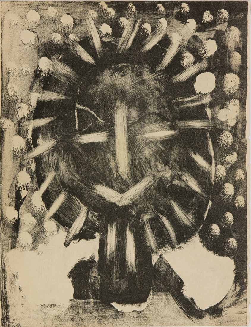 Prints, Pablo Picasso: (lot of 3) Pablo Picasso (Spanish, 1881-1973), Untitled (Tete) (x2) (Moulot 160/Bloch 591A), 1949, cover lithograph for "Lithographe Vol. I," unsigned, from an approx. edition of 800, and Untitled