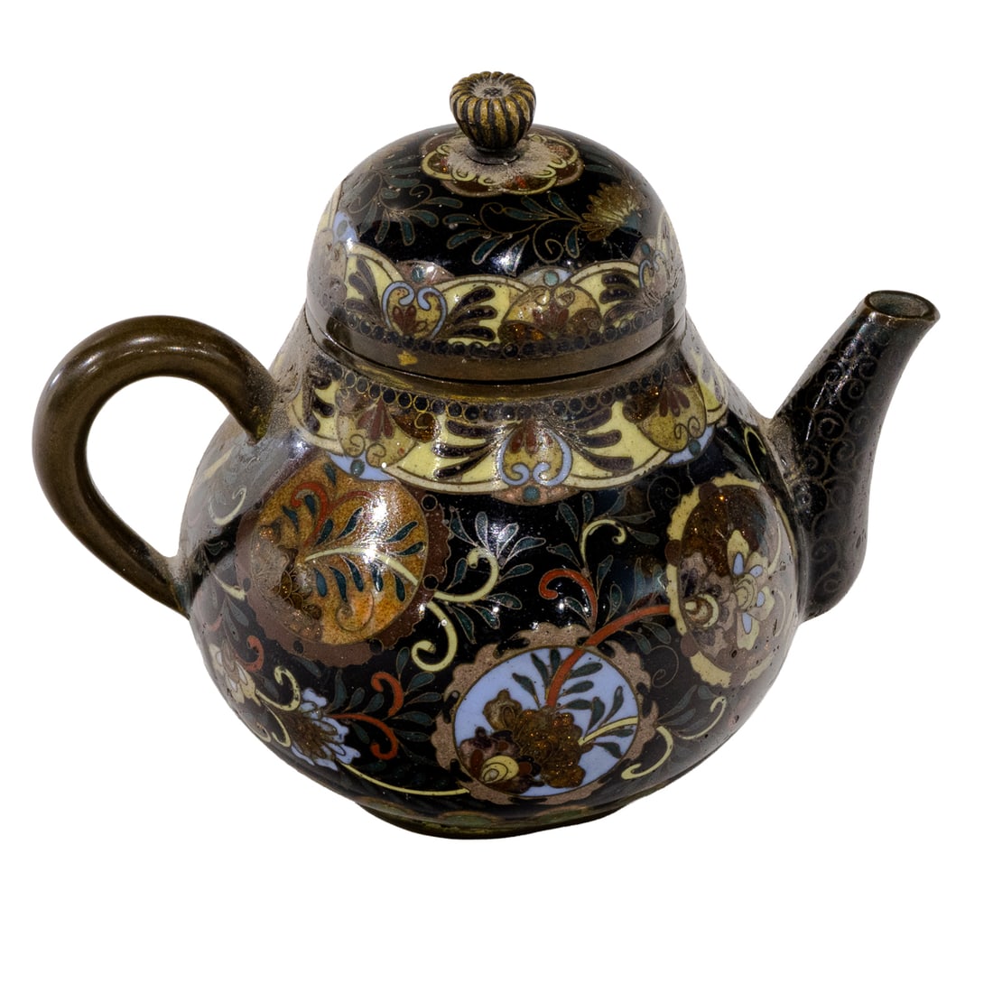A Japanese cloisonne teapot (1 of 4)