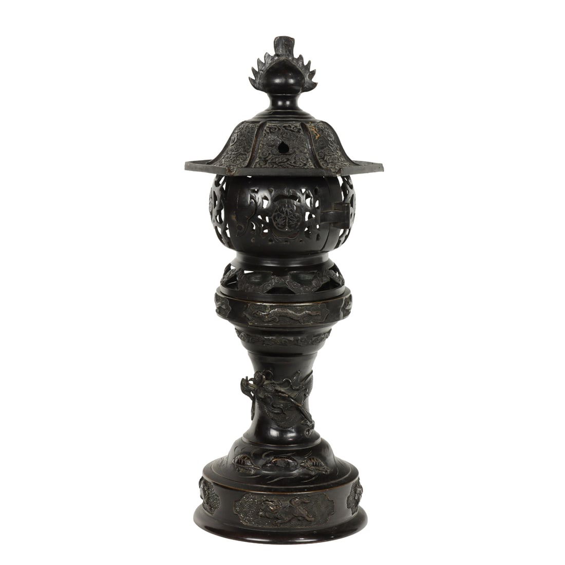 A Japanese bronze lantern (1 of 1)