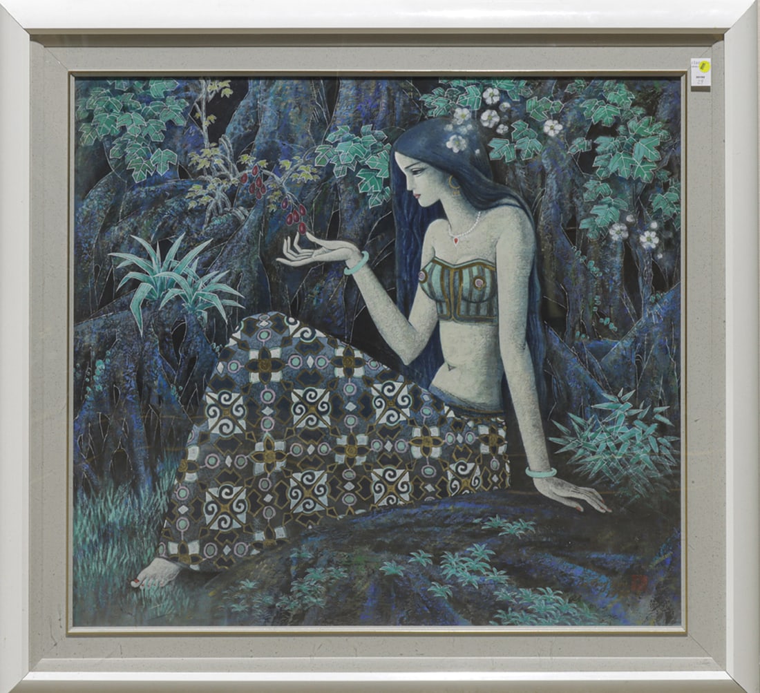 He Yongkun - Girl Enjoying Berries (1 of 1)