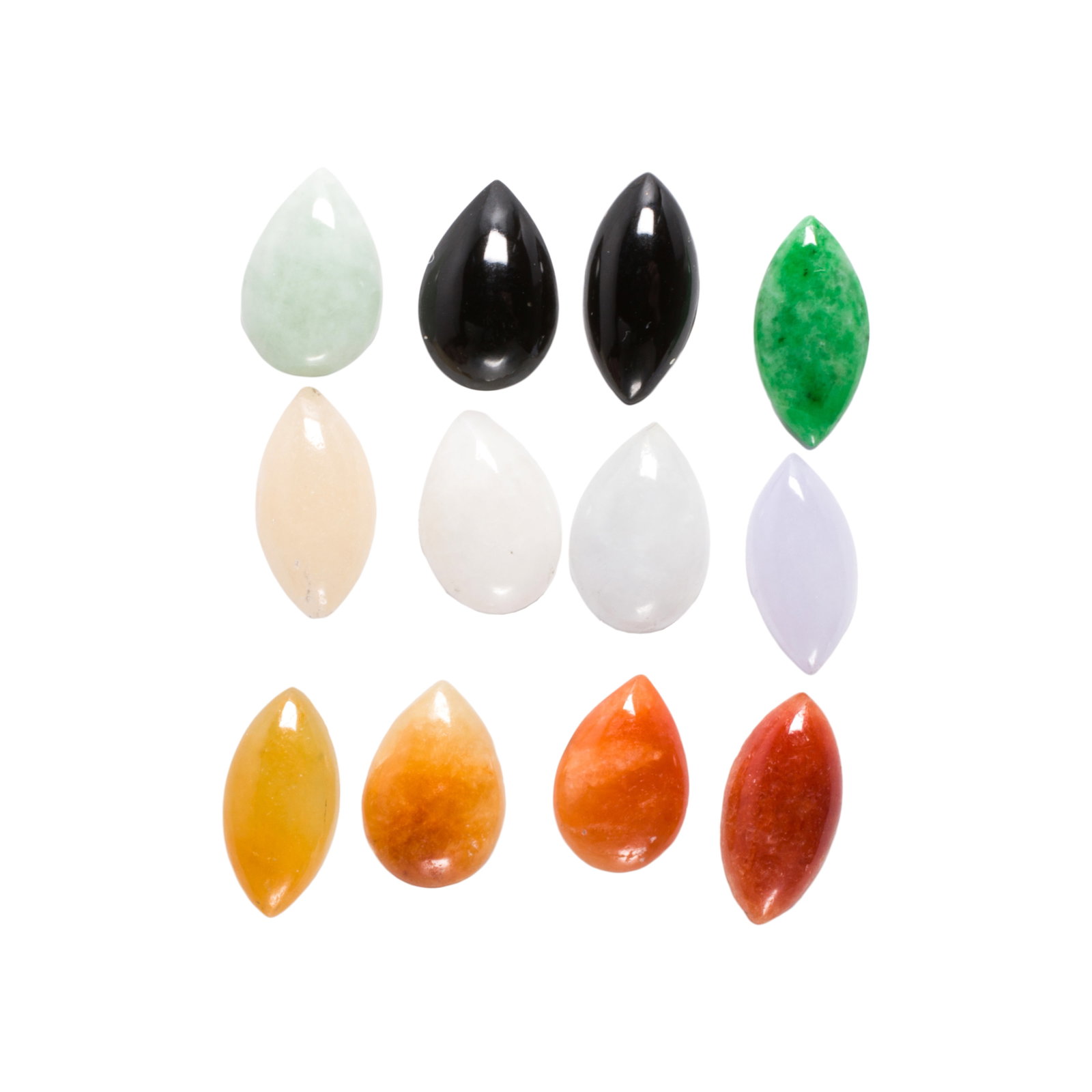 A bag of mixed jade and hardstone (1 of 1)