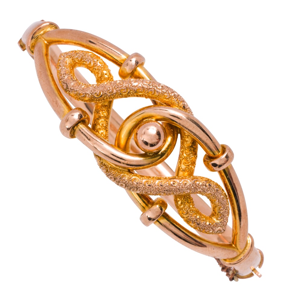 A 9k gold bangle - 2