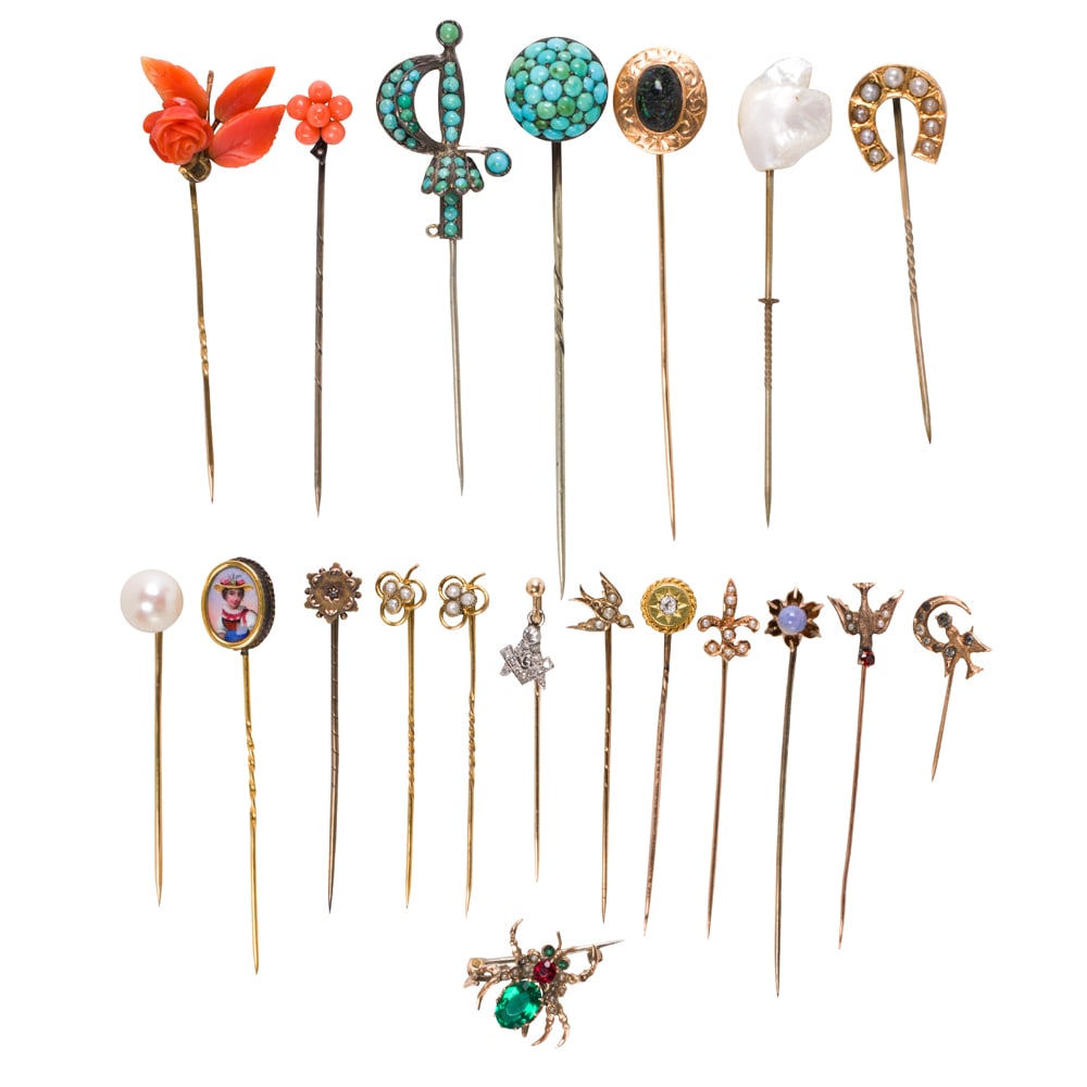 A collection of stickpins (1 of 1)