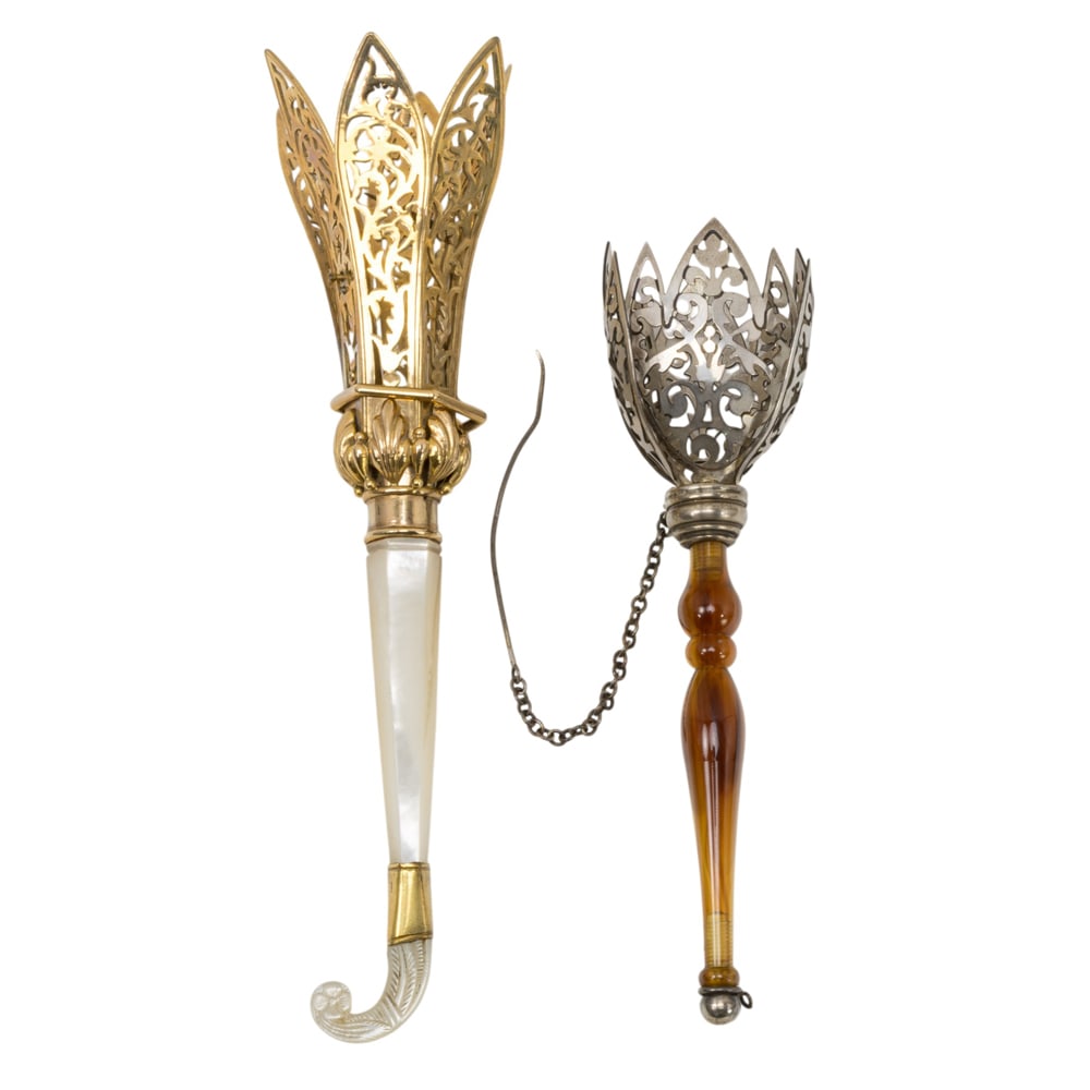 Two English posy holders or tussie mussies (1 of 5)
