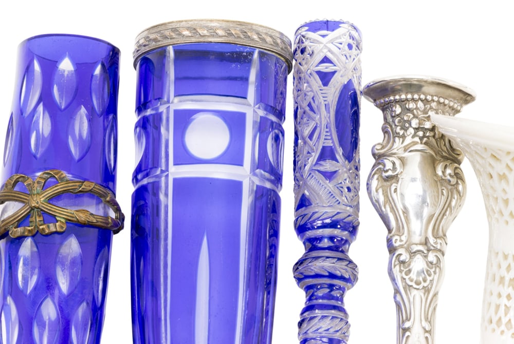 Five posy holders or tussie mussies - 2
