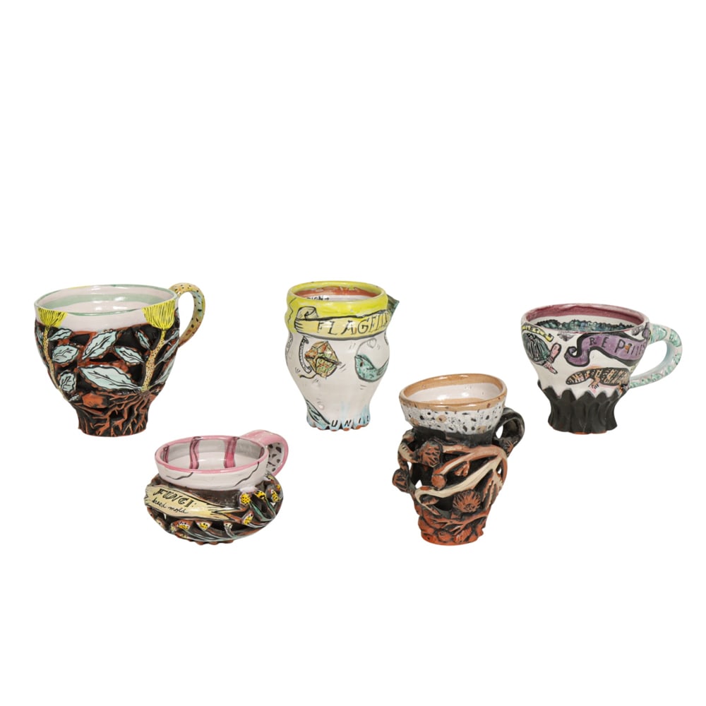 Ceramic Mugs, Deirdre Daw (1 of 4)
