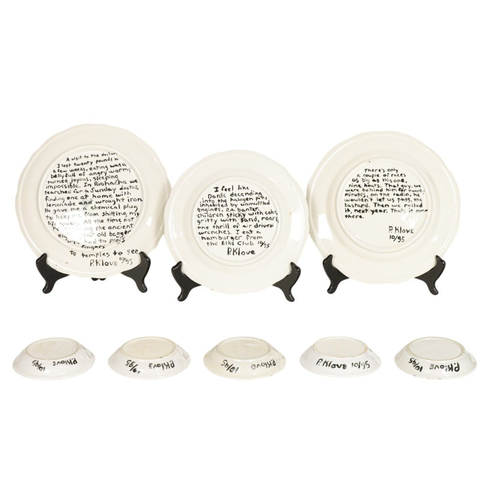 Ceramic Plates, Peter Klove - 2