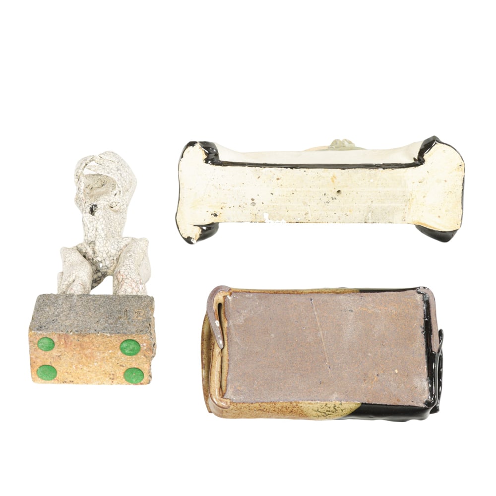 Sculptures and Dish, Arthur E. Nelson - 3