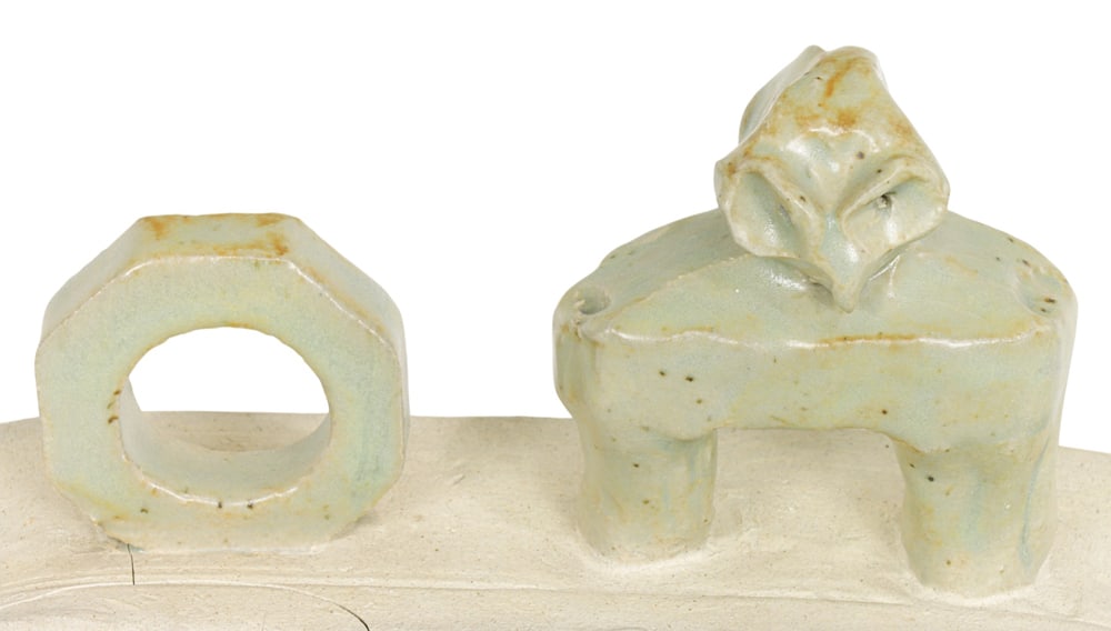 Sculptures and Dish, Arthur E. Nelson - 4