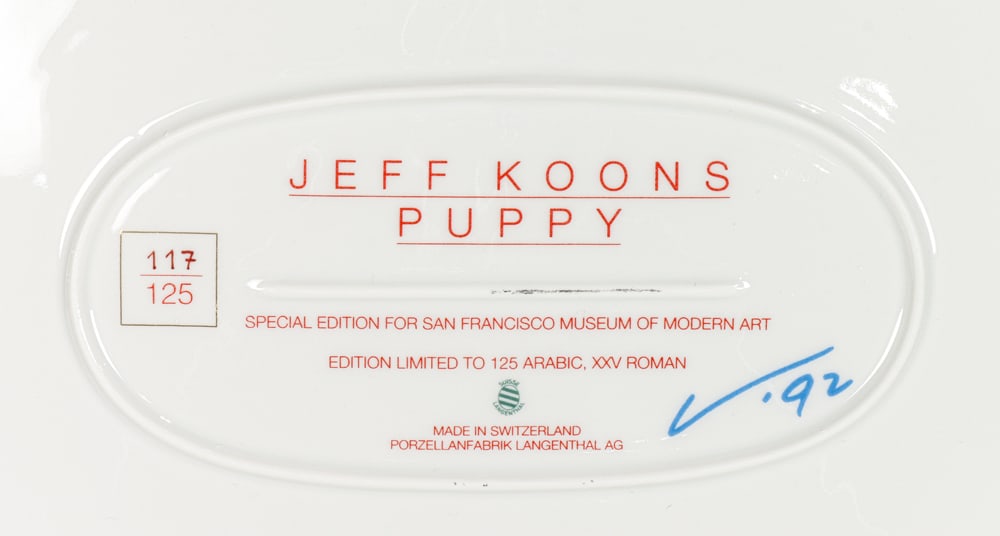 Porcelain Platter, Jeff Koons - 4