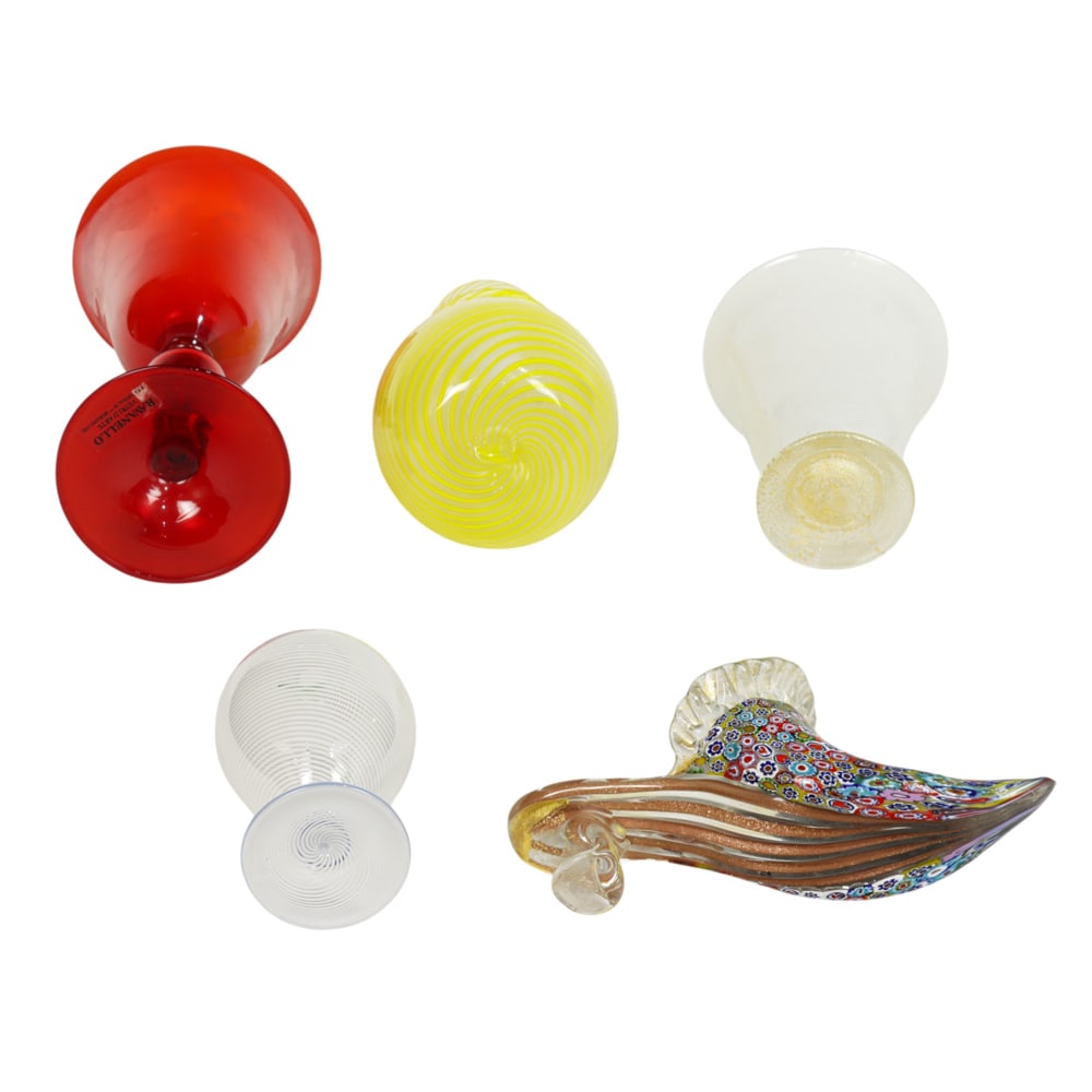Five Murano glass articles - 3