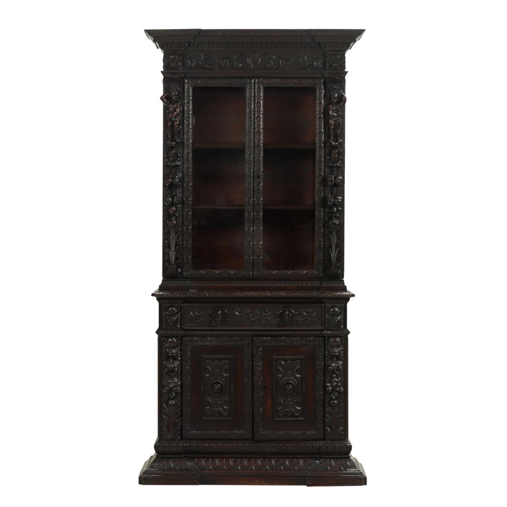 A French Renaissance style two door cabinet second half 19th century (1 of 5)