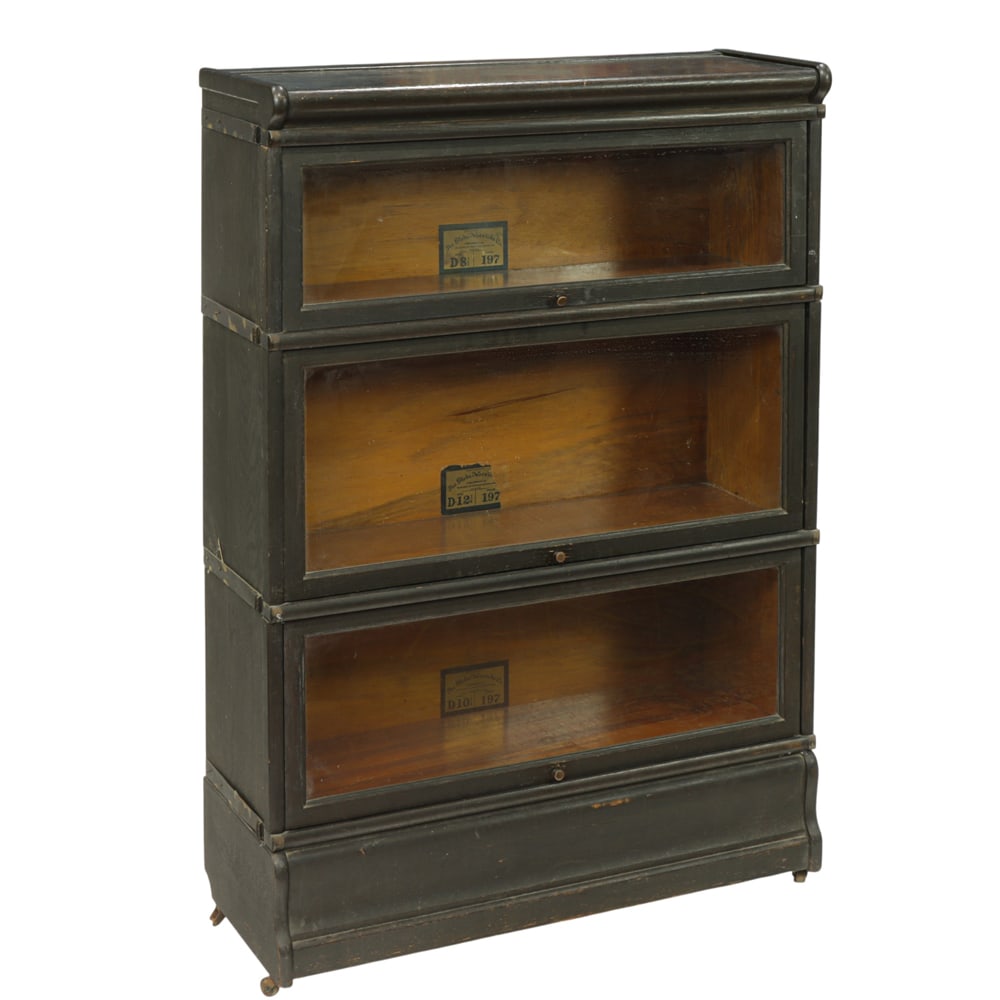 A Globe Wernicke three stack barrister bookcase - 3
