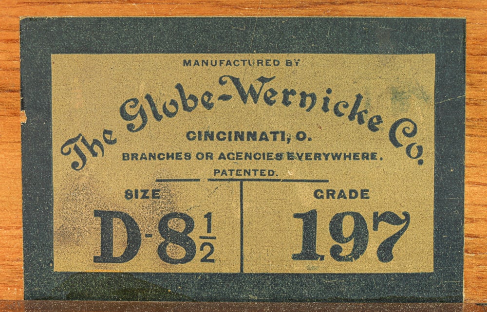 A Globe Wernicke three stack barrister bookcase - 4