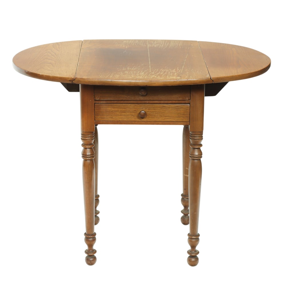 A two drawer work table - 2