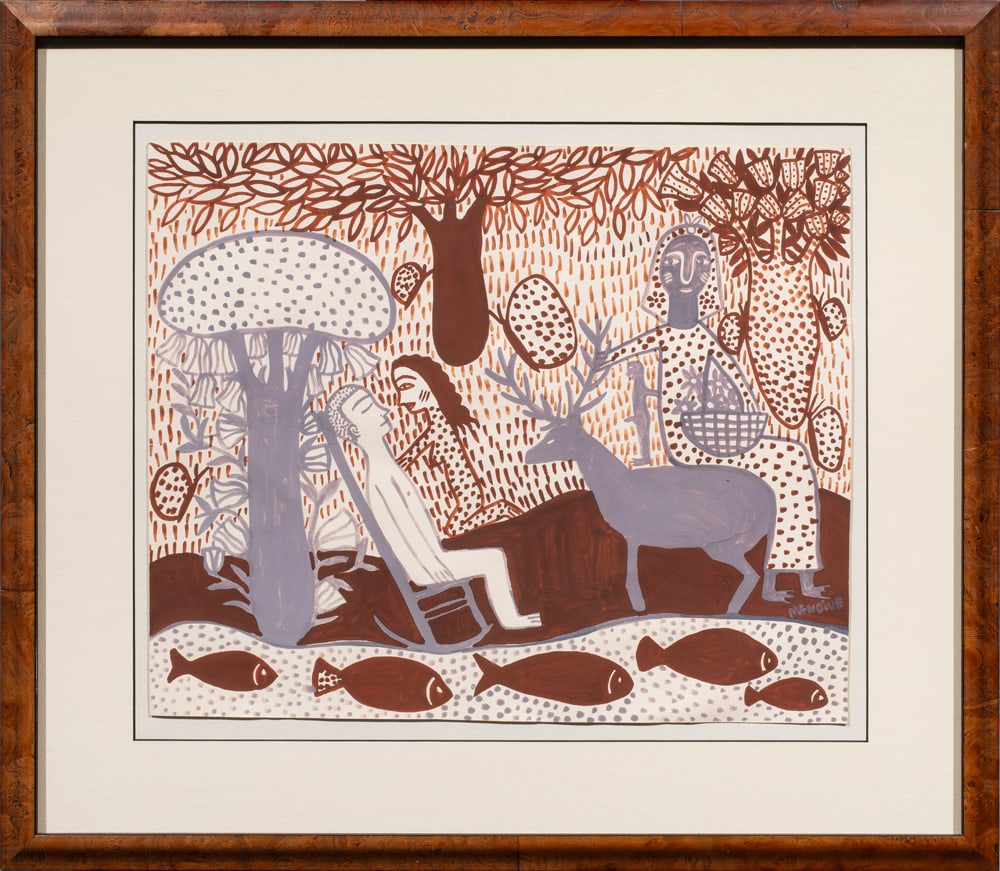 Work on Paper, Manuel Mendive - 2