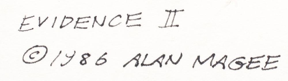 Work on paper, Alan Magee - 6
