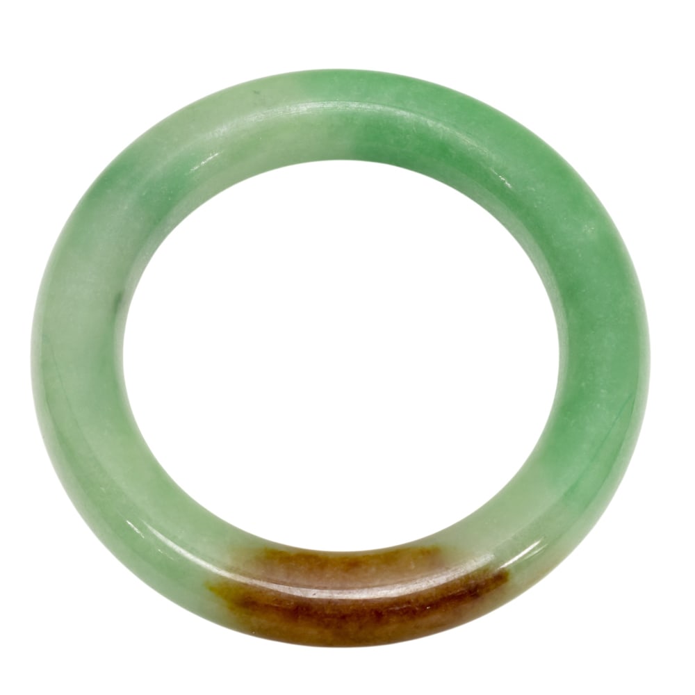 A Chinese jadeite bangle - 2