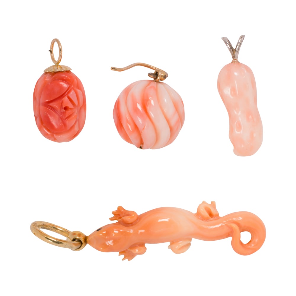 A group of miscellaneous coral jewelry (1 of 1)