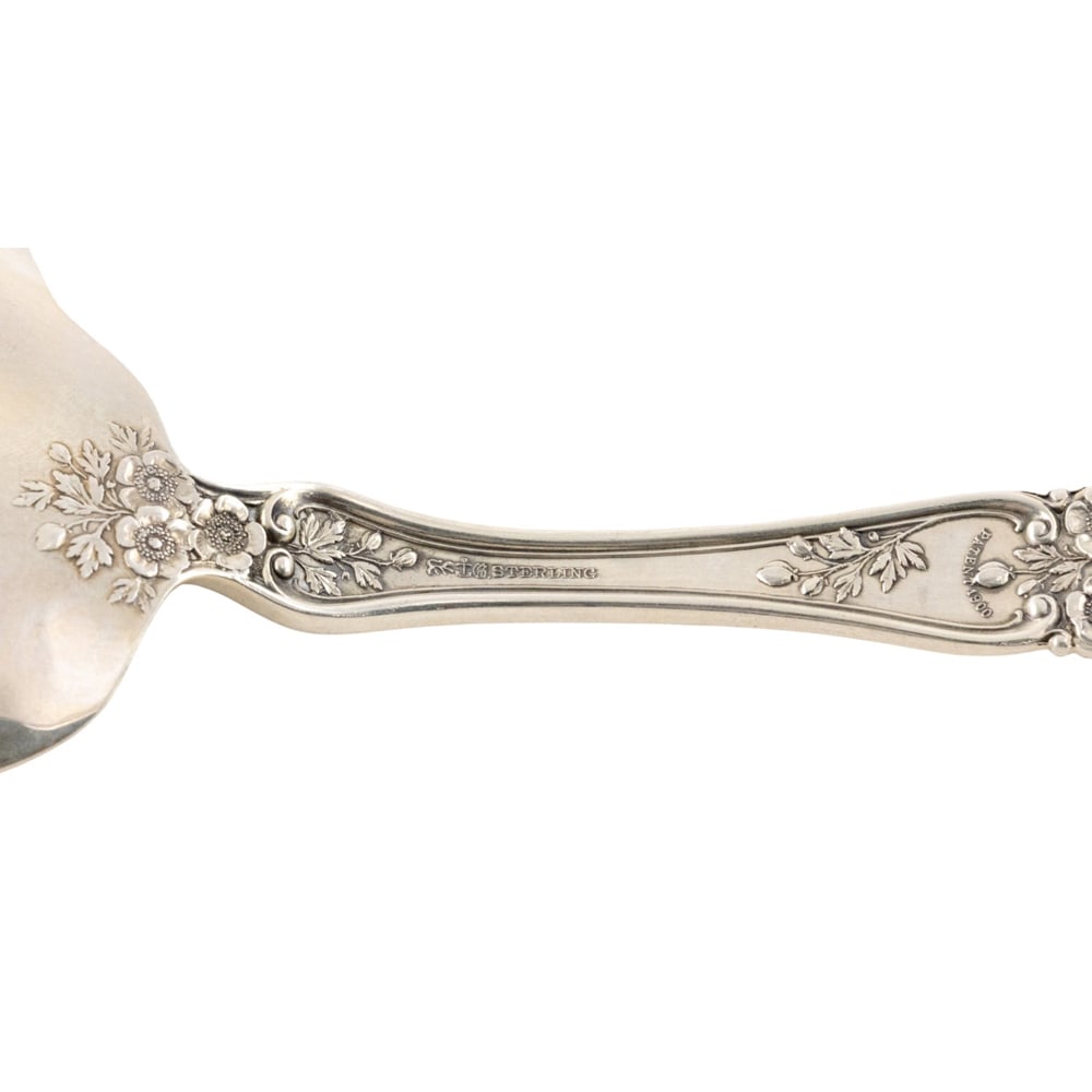 A sterling oyster server - 2