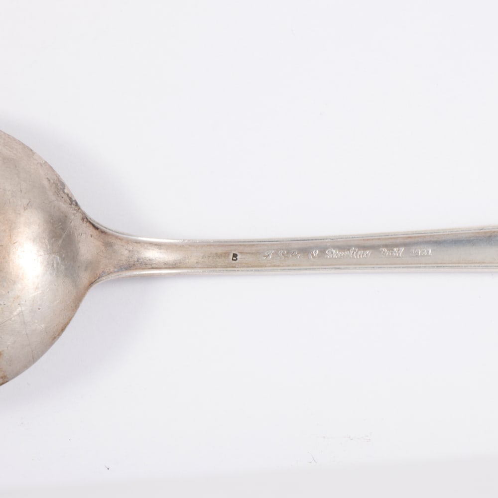 A sterling flatware set - 3