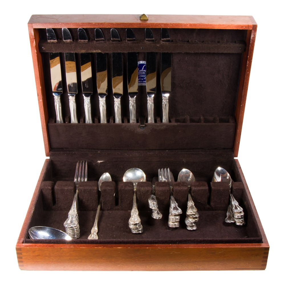 A sterling flatware set, Towle - 2