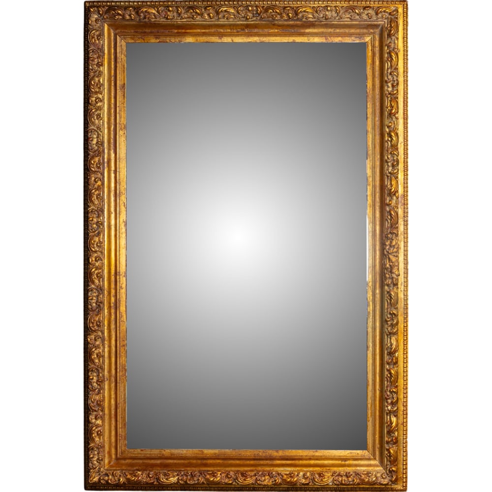 A large giltwood mirror (1 of 4)