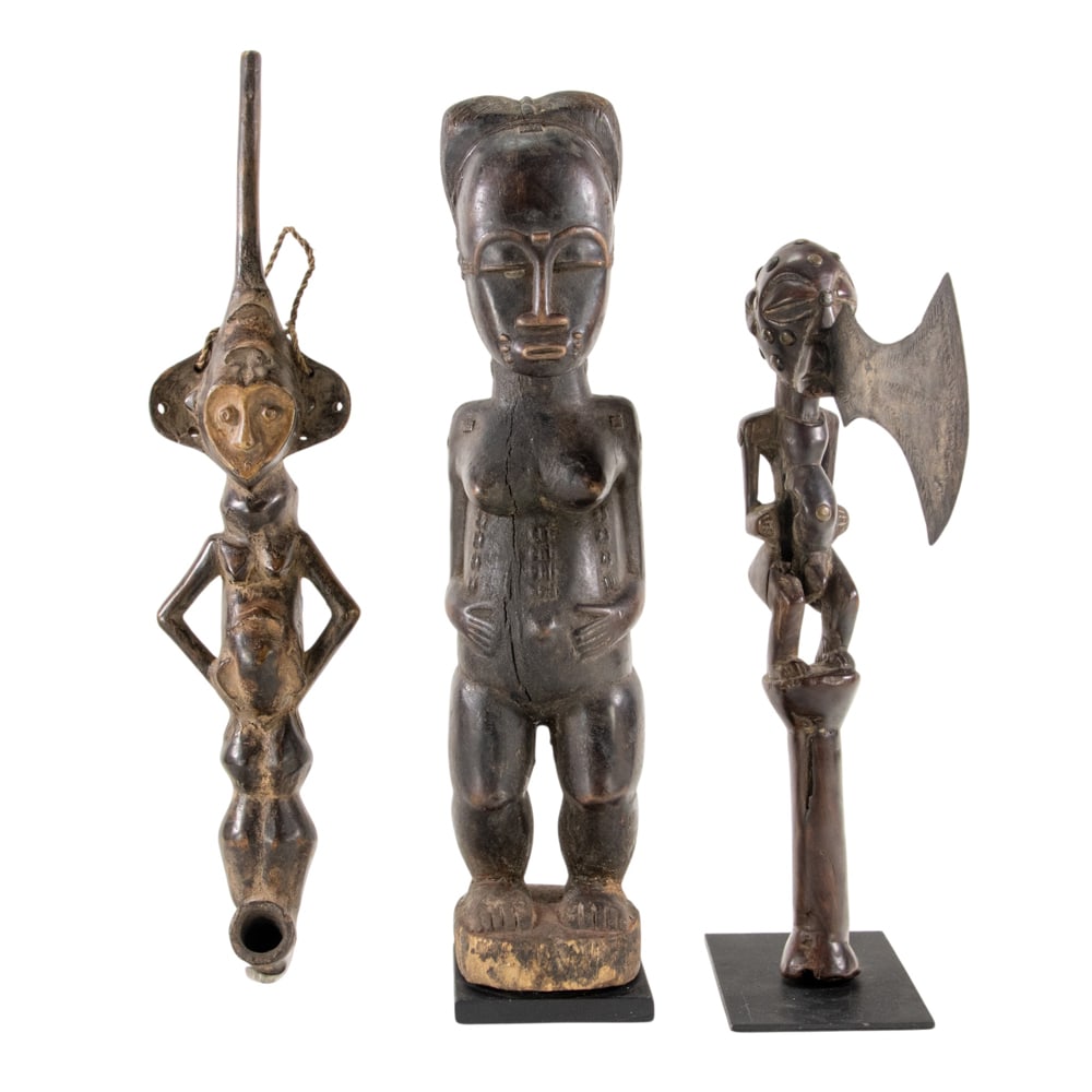 Three African tribal items (1 of 4)