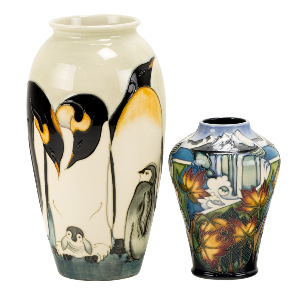 Two Moorcroft pottery vases (1 of 6)