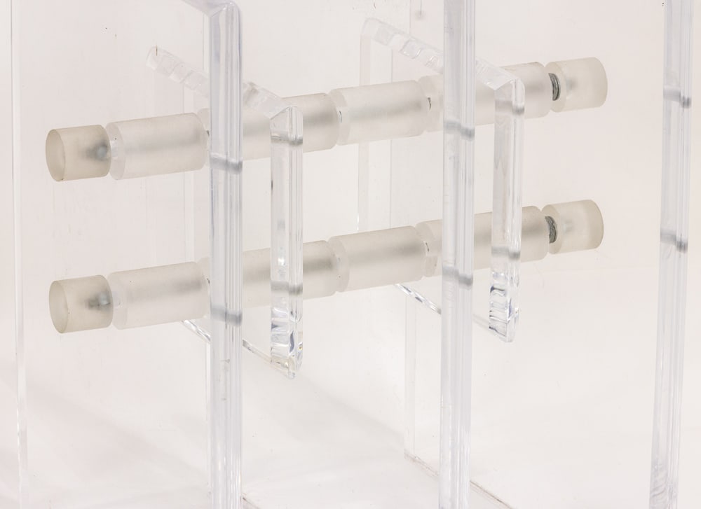 An acrylic table base - 2