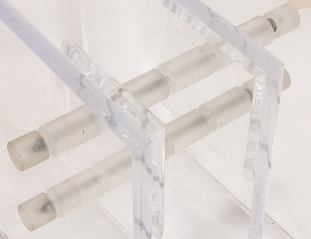 An acrylic table base - 3