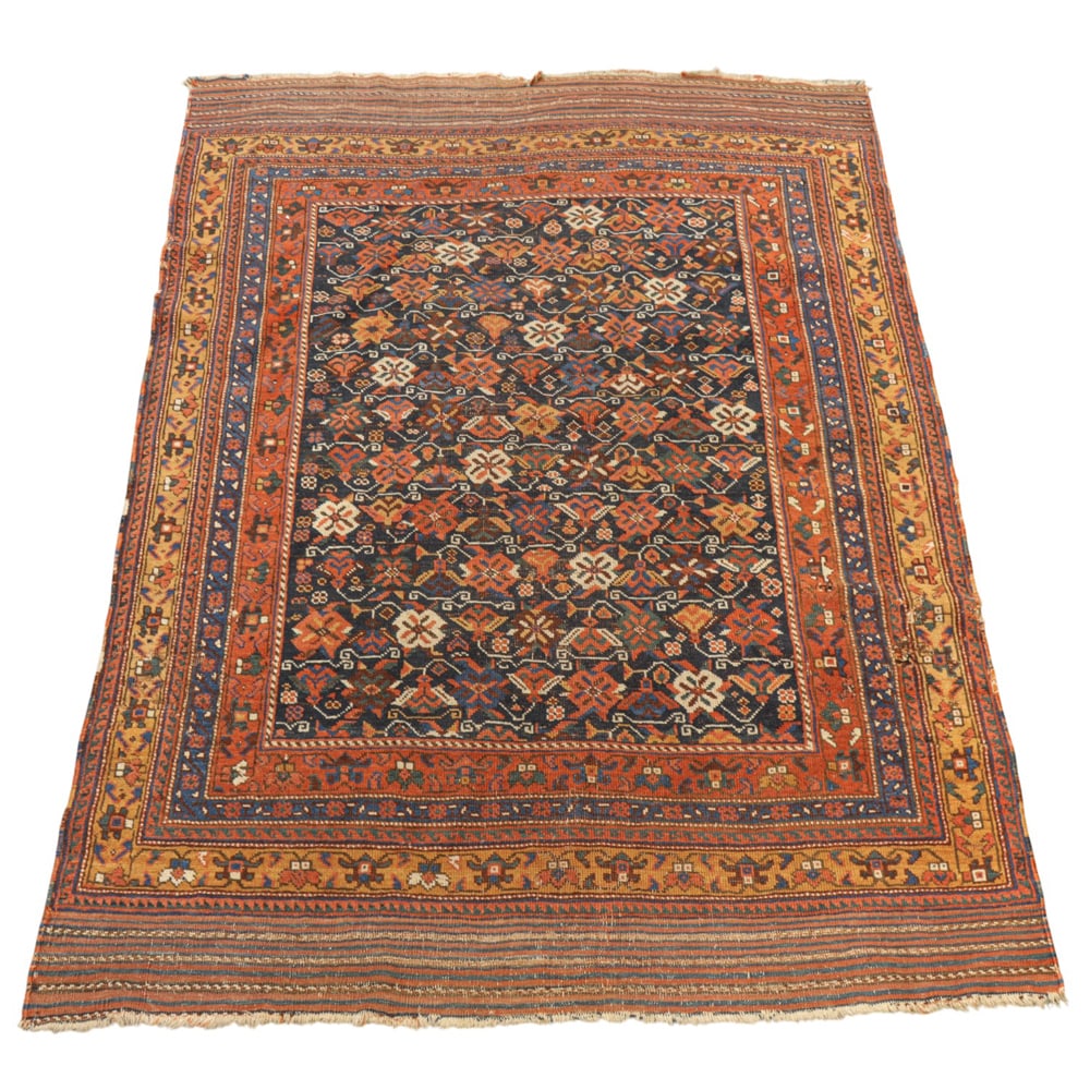 An antique Northwest Persian carpet, 5'11" x 4'2" (1 of 4)