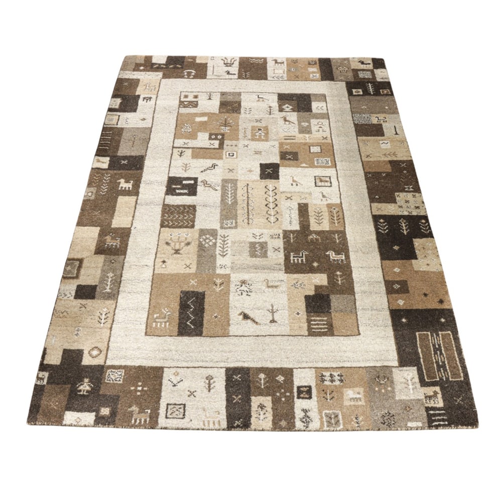 A Nepalese carpet 6'7" x 4'10": A Nepalese carpet 6'7" x 4'10"
